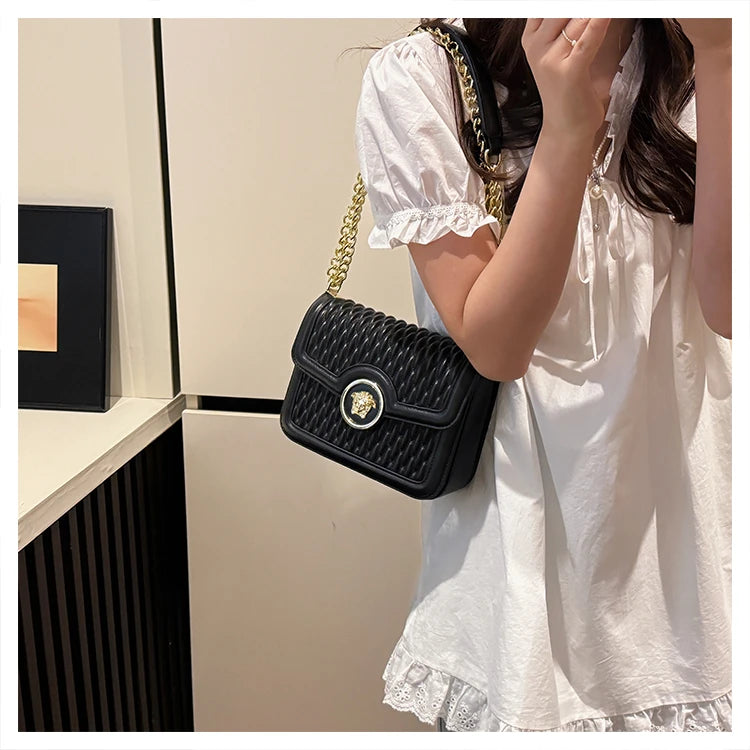 Leather Crossbody Bag Women's Shoulder Bag Messenger Bag Tote Bags Classic Elegant Luxury Brand