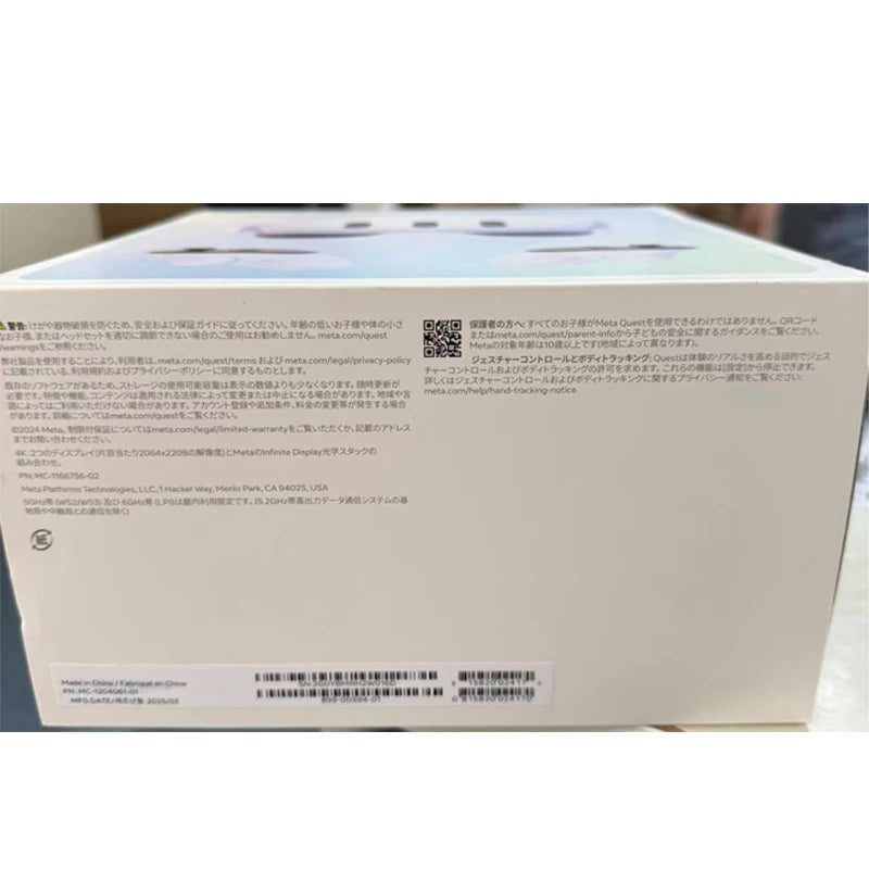 Oculus Quest 3 512G/ 128GVR All-IN-ONE Headset With Integrated Head VR headset Motion Sensing Game Console Smart Glasses Quest 3