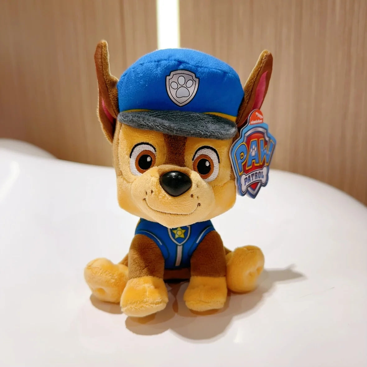 Original Paw Patrol 15.2cm 6'' Chase Skye Everest Tracker Cat Anime Plush Doll patrouille birthday Gift Children Toy