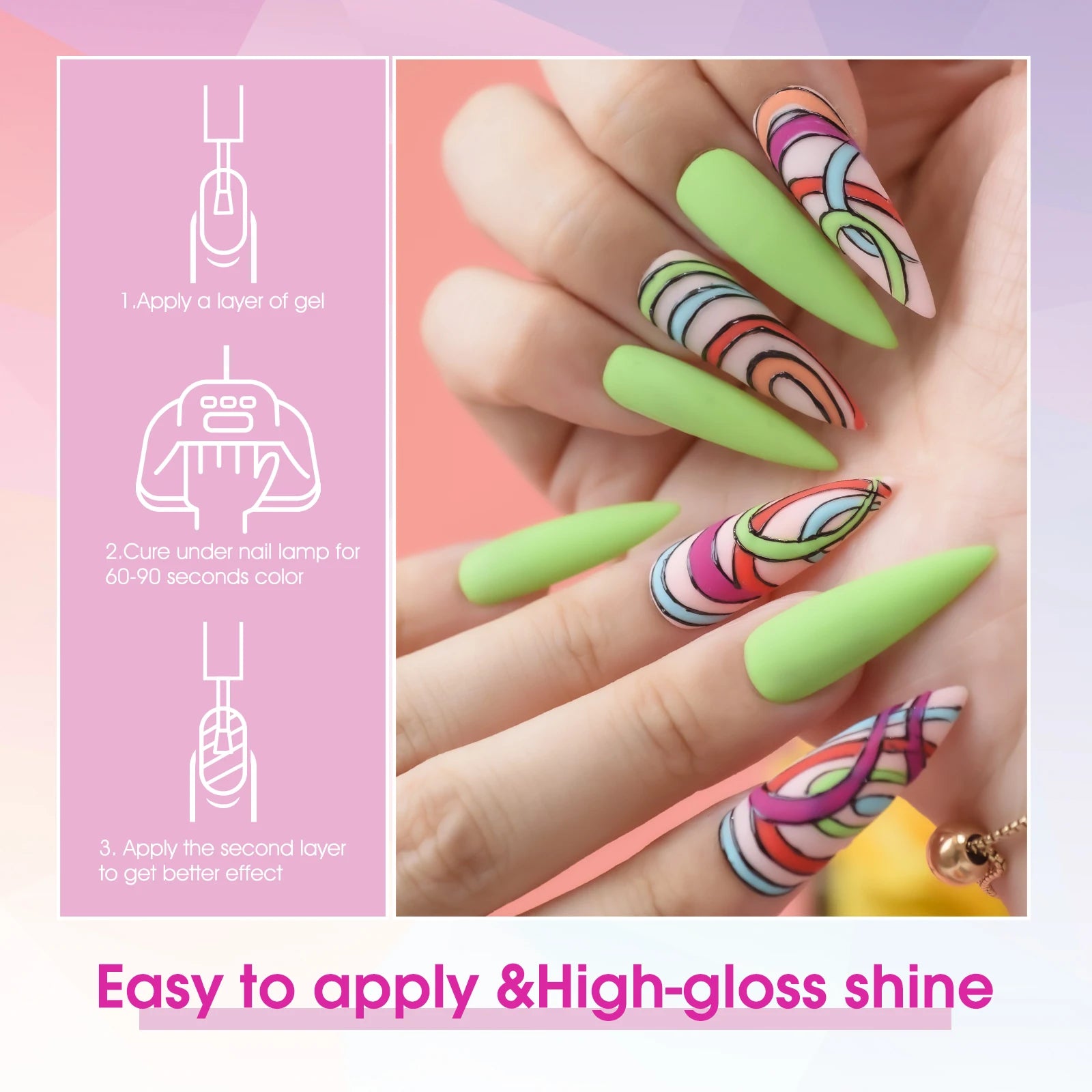 12pcs/kit Venalisa Vernis à ongles gel pigmentée Terre brune