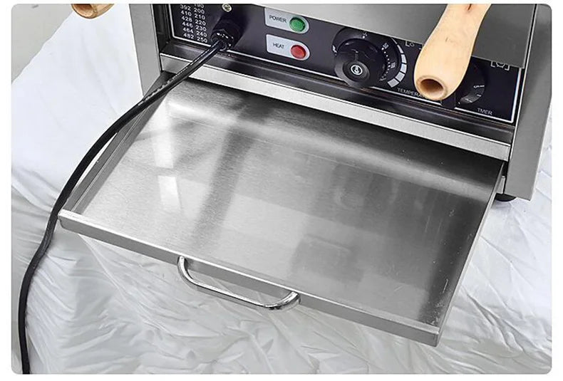 XEOLEO Commerical 4PCS Korean Coin Waffle Maker 3000W Non-stick Coating Gold Coin Bread Waffle Making Maker Electric/Gas