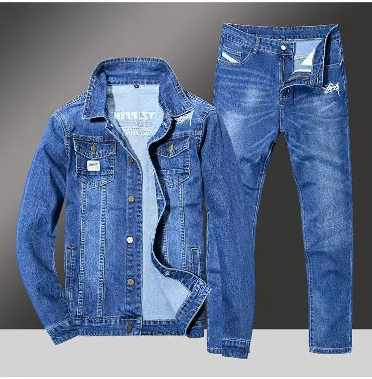Ensemble denim en jeans 2 pièces Printemps/Automne