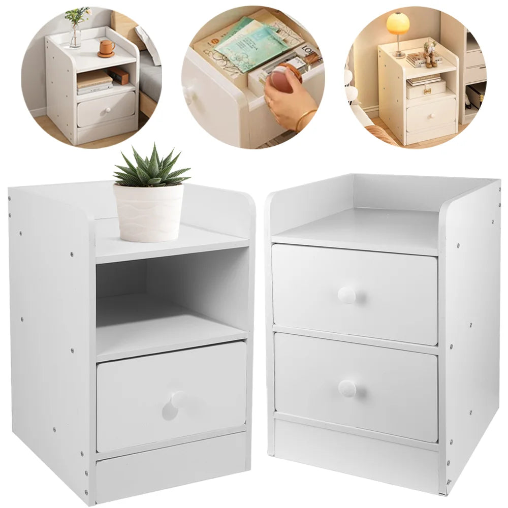 Table de chevet petite armoire de rangement Table de chevet pour chambre meubles de chambre Table de lit 50*34*30 cm