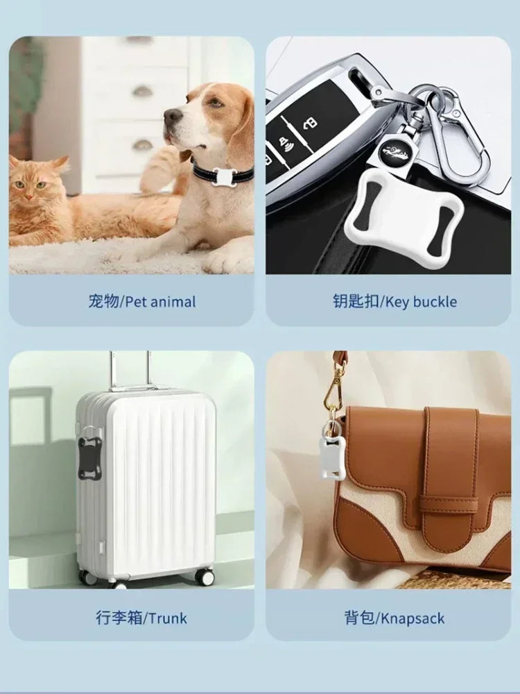 Waterproof Locator Mini GPS Tracker Blue-tooth Wireless Cat and Dog Tracker Smart Animal Finder Pet Positioning Tracker