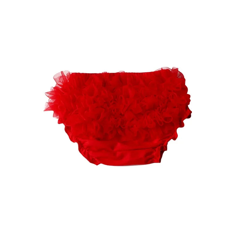 New Summer Shorts for Baby Girl Solid Color White Pink Yellow Grey Red Underpants Mesh Elastic Waist Children's Clothing E1200