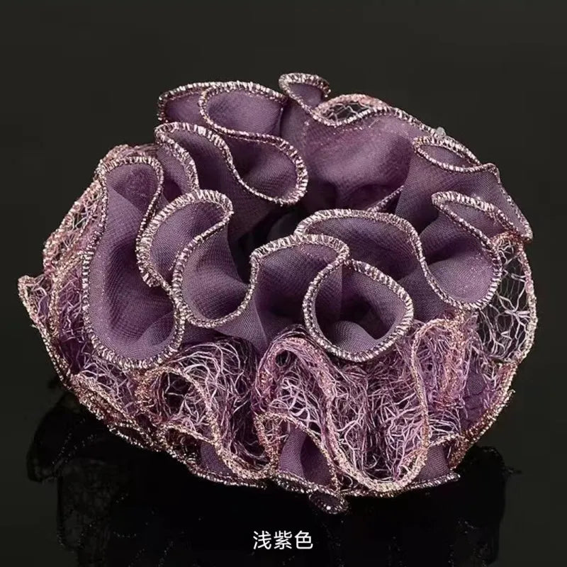 Élastique pour cheveux Fleur