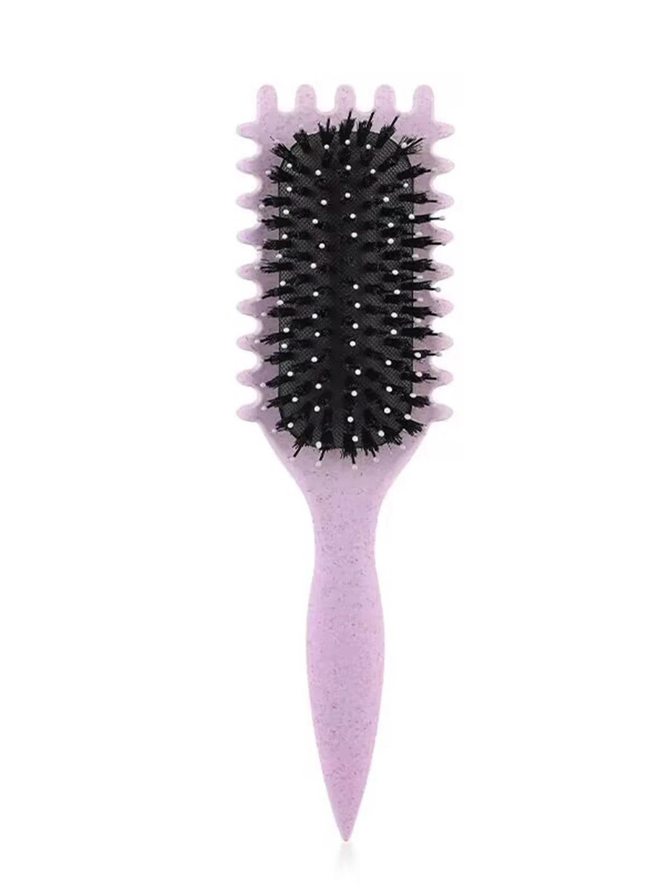 1PCS Brosse de coiffure de définition de cheveux bouclés Brosse à cheveux enlèvement de rides enchevêtré Peigne à cheveux bouclés humides Styling Outil de cheveux bouclés