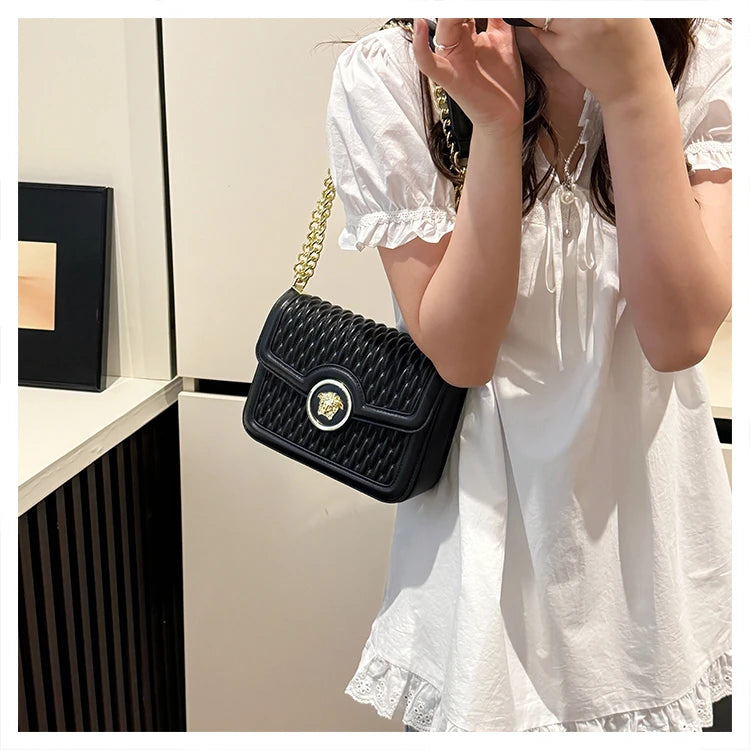 Leather Crossbody Bag Women's Shoulder Bag Messenger Bag Tote Bags Classic Elegant Luxury Brand