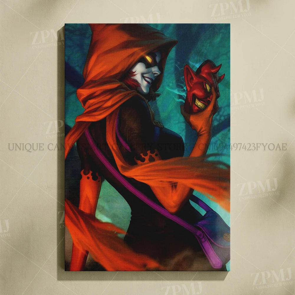 Marvel Comics Female Characters Canvas Pictures Home Decoration Paintings Poster HD Prints Wall Art The Avengers Room Frameless