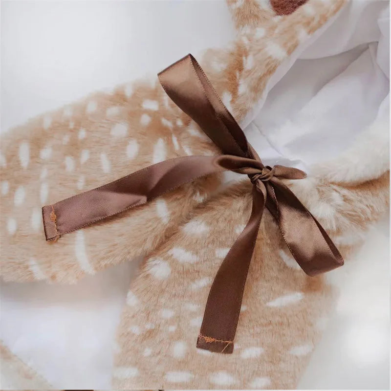 Dog Funny Clothes Pet Cat Halloween Costume Cosplay Elk Cloak Dog Costumes for Small Dogs Cute Christmas Cat Clothes