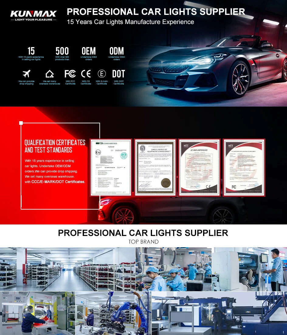 Pair Of Car Tail Light Assembly For Volkswagen VW Golf 7 mk7 Golf 7.5 mk7.5 2013 2014 - 2020 LED Brake Flowing Water Flicker