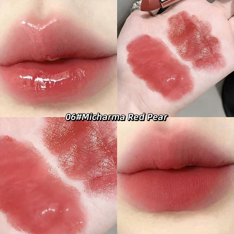 Gege Bear Double-ended Lipstick with Lip Oil for Moisturizing and Hydrating Layered Color-developing Long-lasting Lipstick