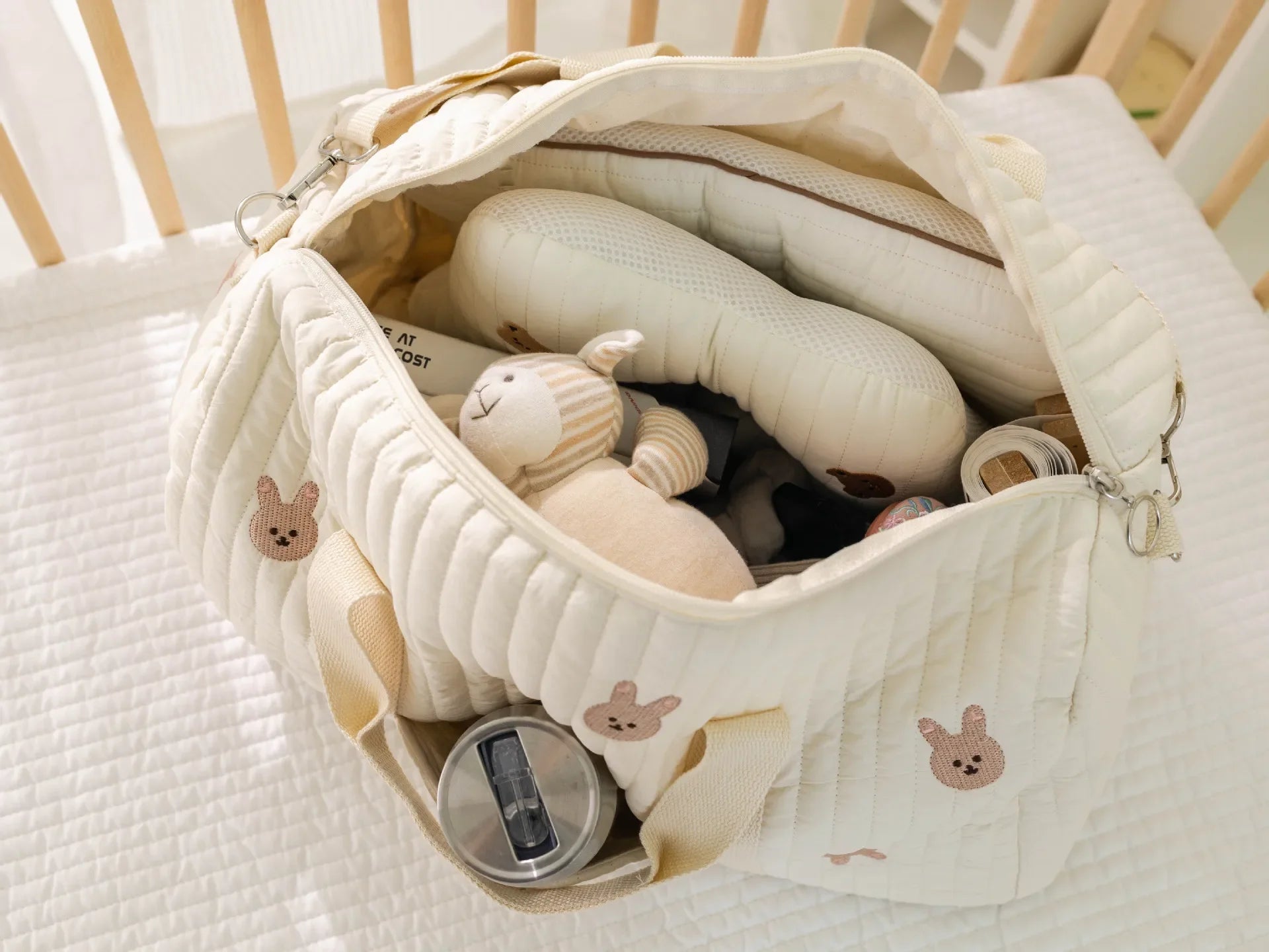 Large Capacity Mommy Bag Maternity Baby Diaper Storage Bag Large Organizer Baby Items Women Travel Bag Multi-functional Handbag