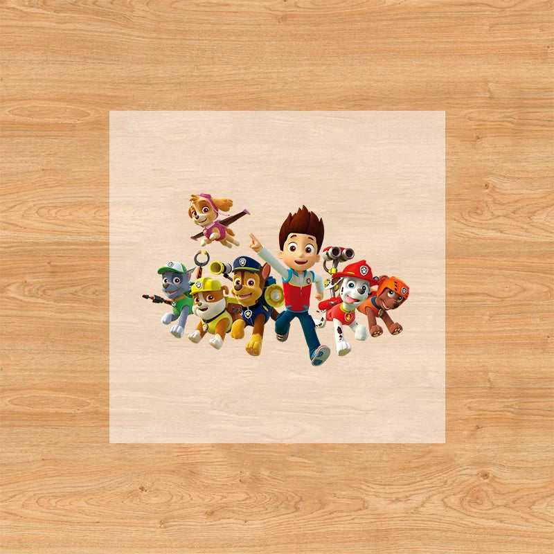 Paw Patrol Child Short Sleeve T-shirt Cartoon Chase Skye Print Cotton Tees Boy Girl Summer Casual Tops Kawaii Kids Birthday Gift