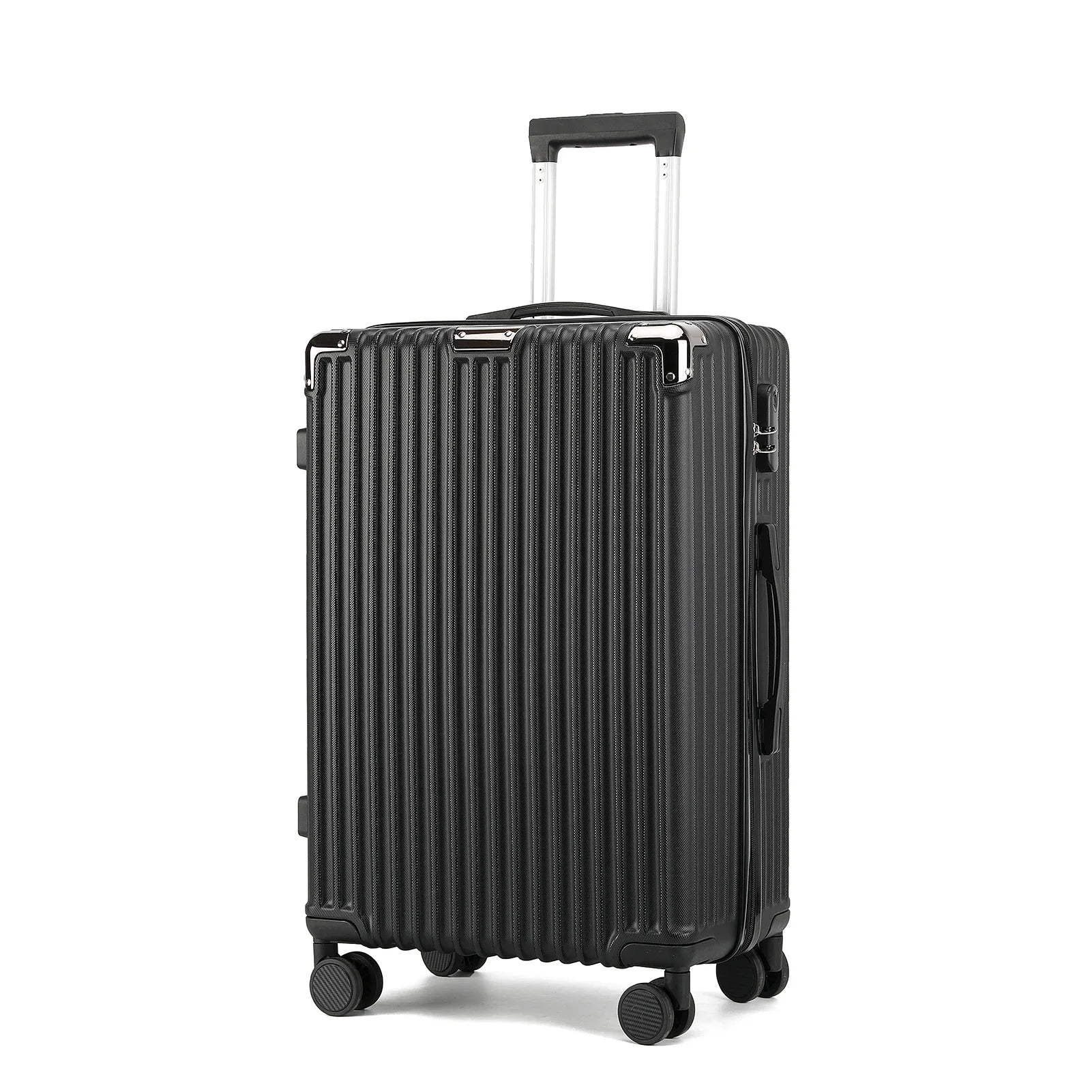 Luggage Set of 3 with Lock, 4 Rolling Spinner Wheels, ABS Lightweight Trolley Travel Suitcase for Hand Luggage Business Trip
