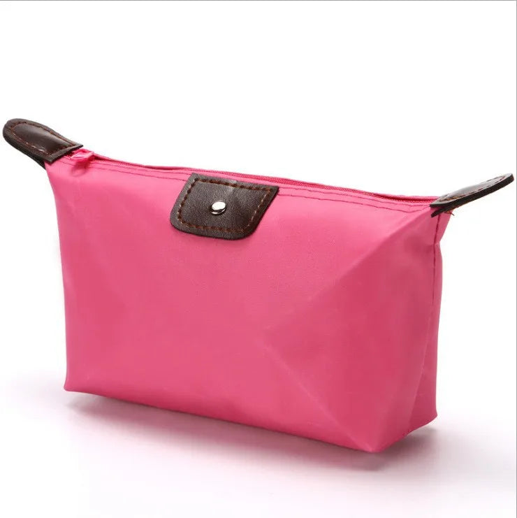 Cosmetic Bag For Women Colorful Waterproof Travel Dumpling Storage Bags Mini Cute Toiletry Makeup Portable Tote Bags Purses 2023