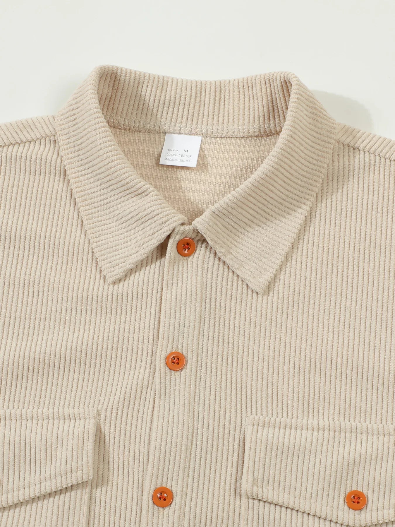 Ensemble décontracté d'hiver velours côtelé