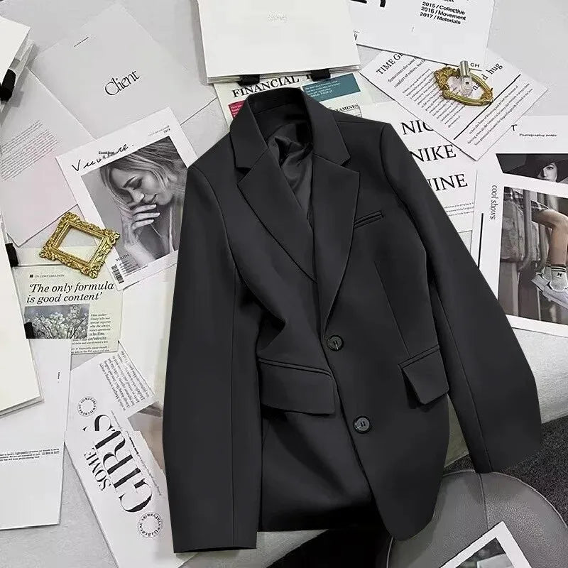 Veste a simple boutonnage slim fit élégant