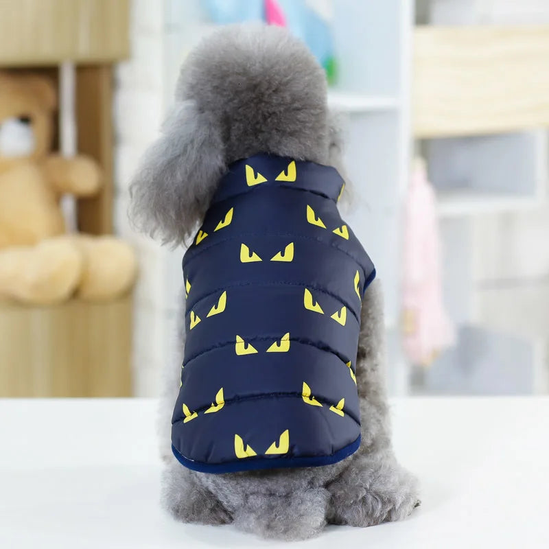Pet Dog Fashion Winter Coat Small Dog Warm Jacket Stylish Comfortable Insulation Clothing Chihuahua Teddy Poodle Pet Clothing