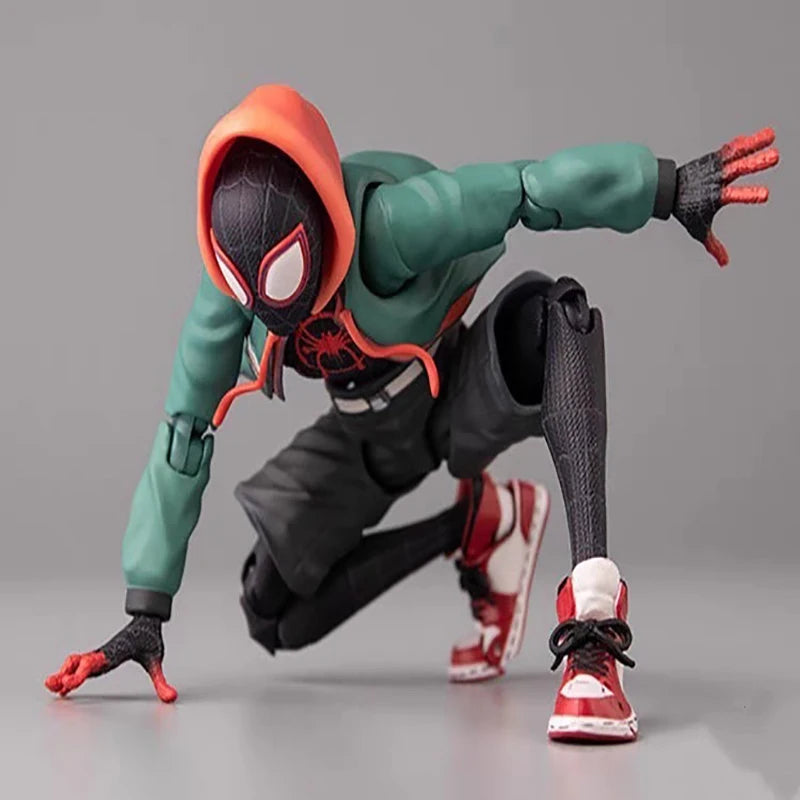 Marvel's Spider-Man Event Model Spider-Man Miles · SV · SHF· Morales Penny · Parker Anime Character Statue Toy