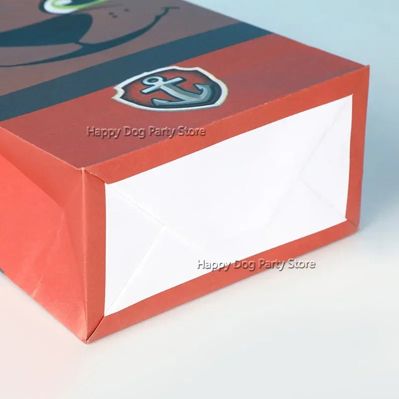 Paw Patrol Cartoon Gift Bag Shopping Bag Candy Biscuit Storage Bag Portable Handbag Pouch Party Supplies Baby Shower