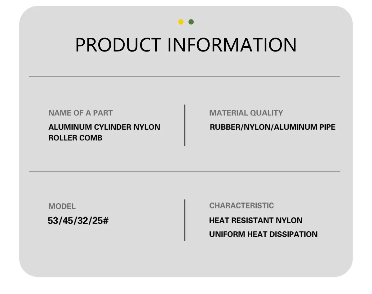 BARBERTOP Peigne rond cheveux bouclés