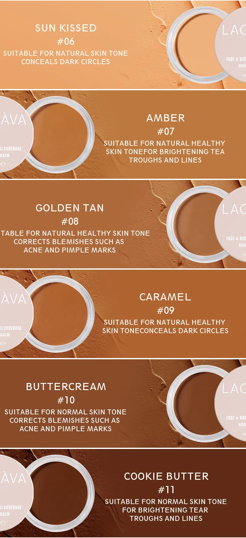 Palette de maquillage Cosmétique 15 couleurs