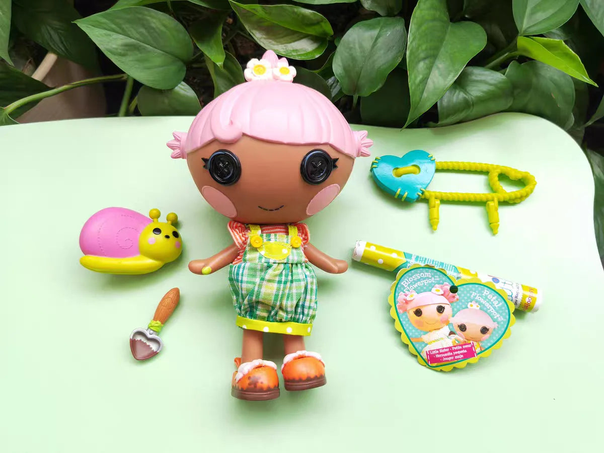 Original Design Fabric Humanoid Doll Pvc Toys Lalaloopsy Dress up Dolls Holiday Girls Gift No Packaging Box Collect Vintage