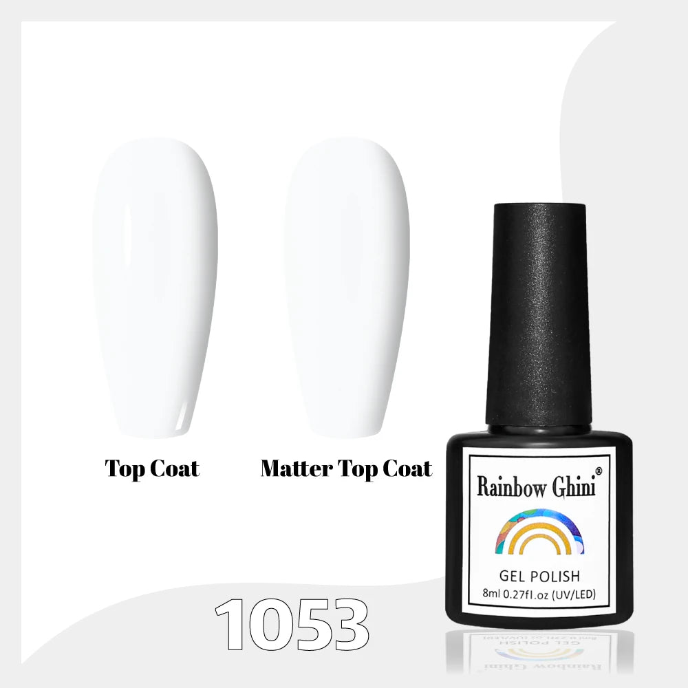 Gel Vernis à ongles semis permanents Paillettes 8Ml 150 couleurs