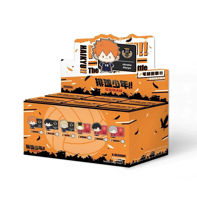 In Stock New Haikyuu!! Yu Nishinoya Anime Tadashi Yamaguchi Shoyo Hinata Blind Box Vinyl Pendant Anime Toys Peripheral