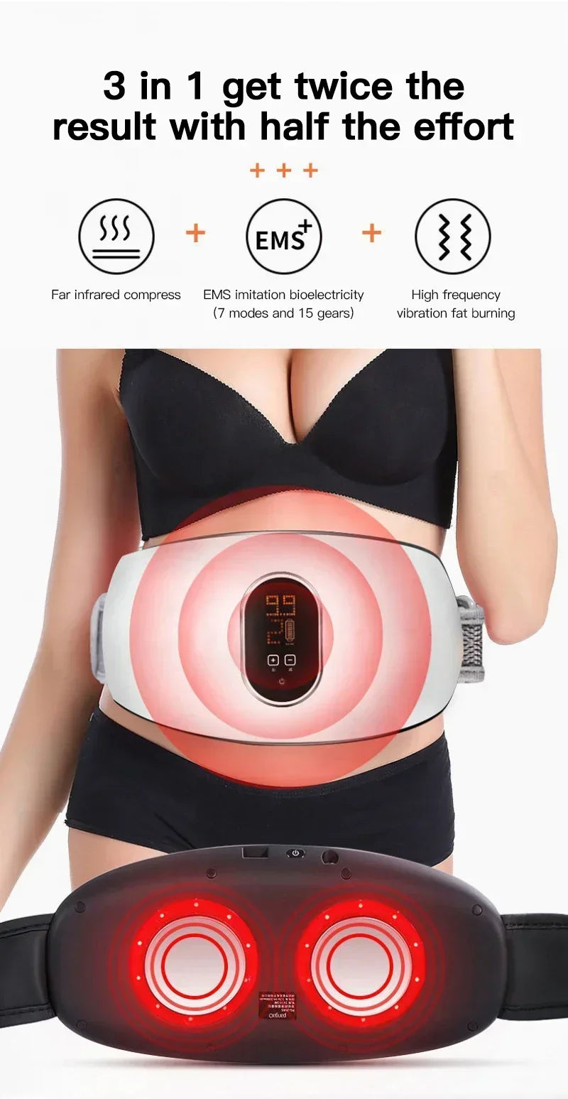 Slimming Machine Lose Weight Big Belly Whole Body Thin Waist Stovepipe Fat Burning Abdominal Massage Fitness Equipment Portable