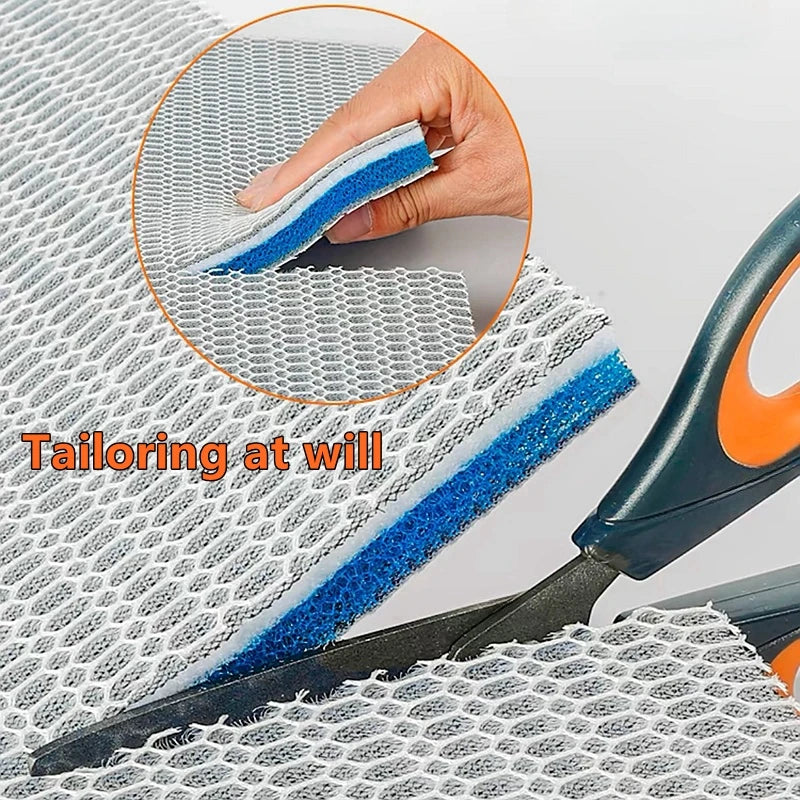 1PC 50X11mm/30X40mm 8D Aquarium Filter Sponge Glue-free Pad Fish Tank Skimmer Pond Filter Cotton Upgraded 8-Layer Accessories