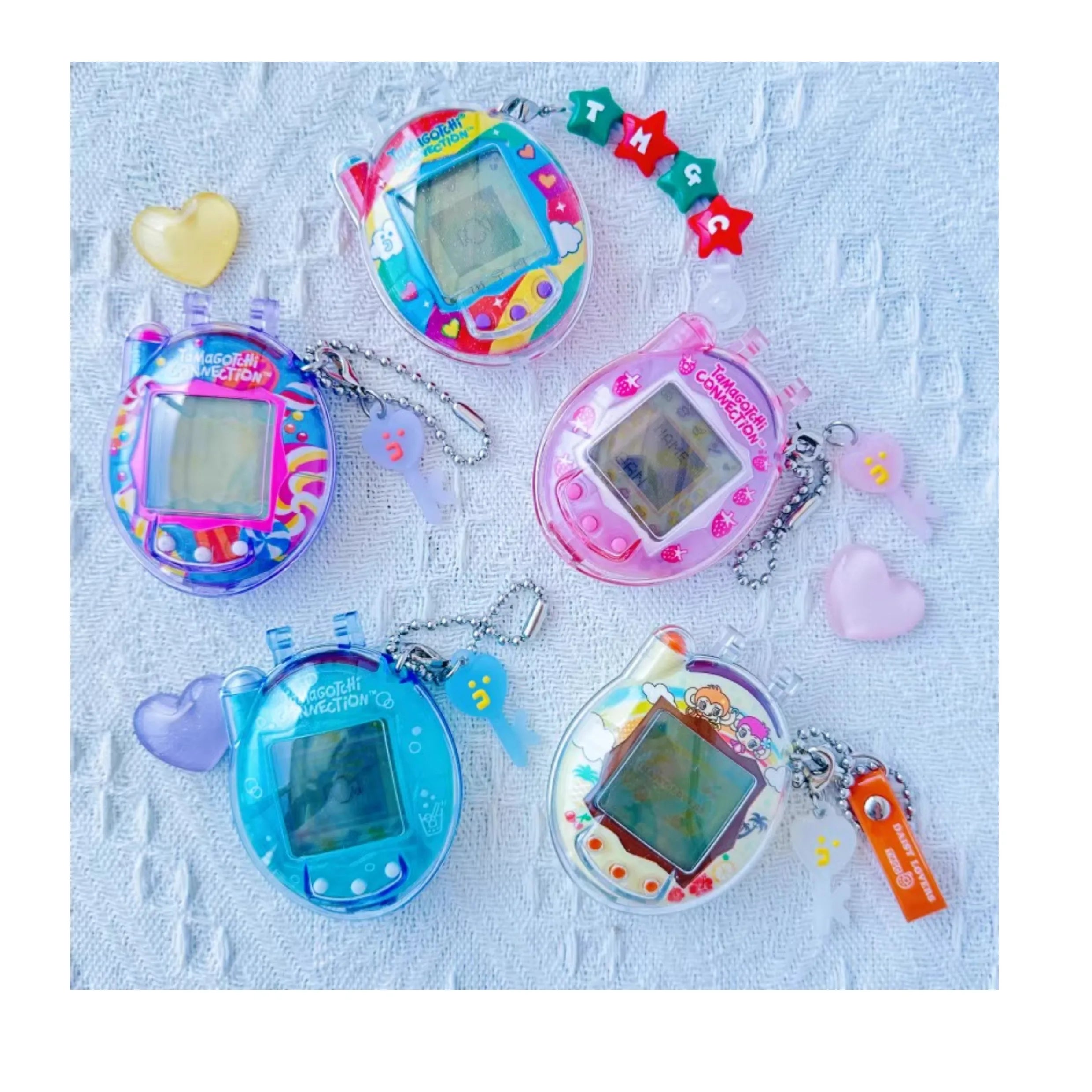 Protective Case Only For Tamagotchi Connection V3 Transparent Hard Shell Storage Box Dustproof Decor Kid Toys Present