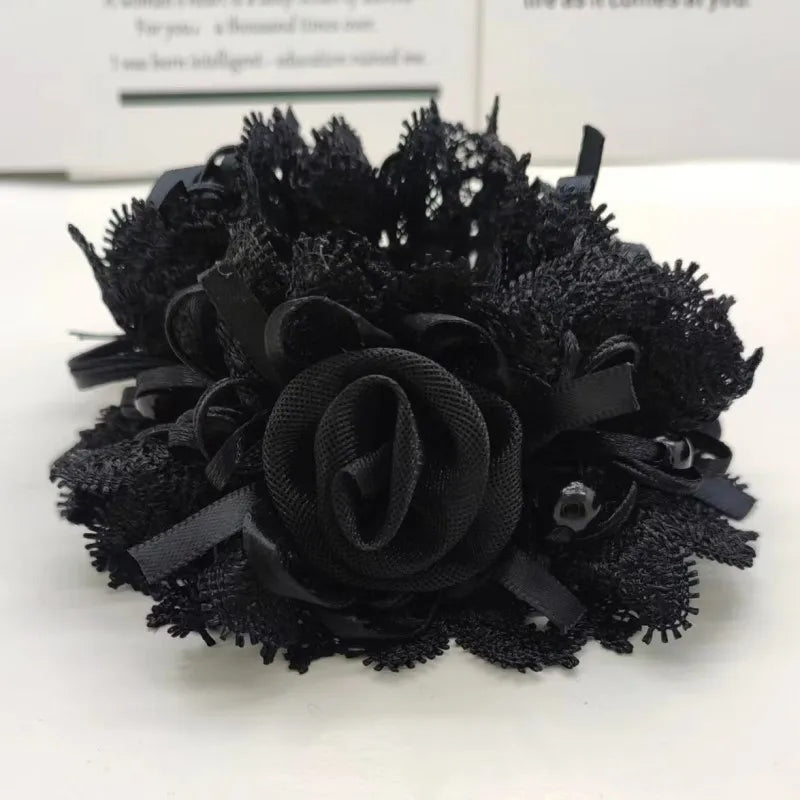 Élastique pour cheveux Fleur