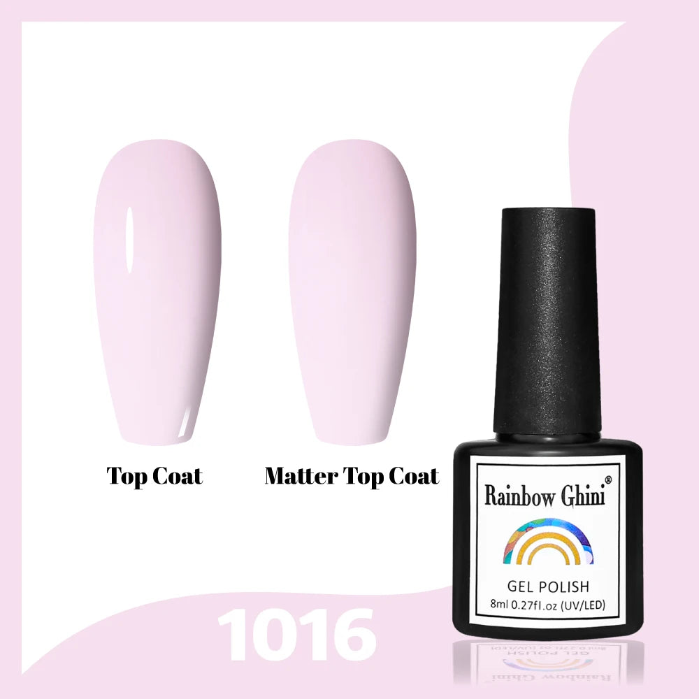 Gel Vernis à ongles semis permanents Paillettes 8Ml 150 couleurs