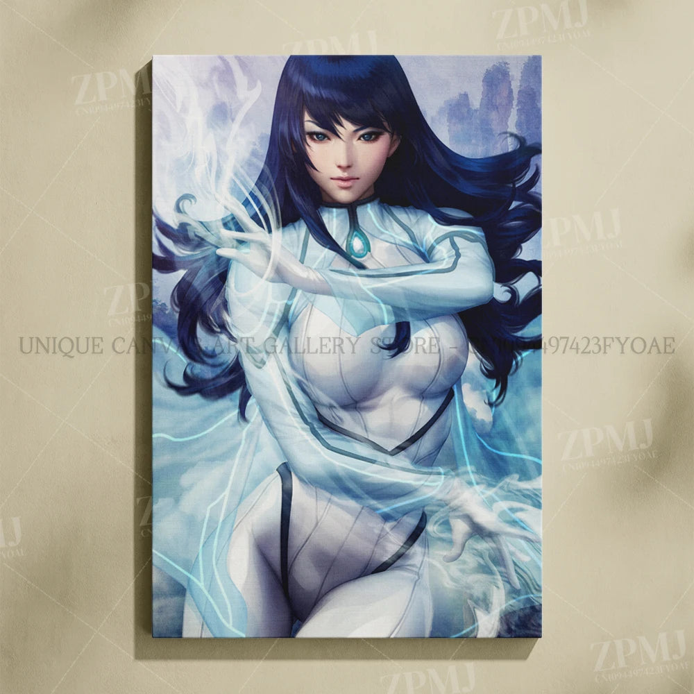 Marvel Comics Female Characters Canvas Pictures Home Decoration Paintings Poster HD Prints Wall Art The Avengers Room Frameless