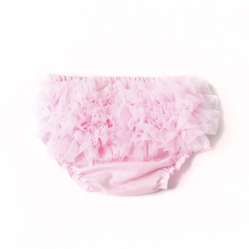 New Summer Shorts for Baby Girl Solid Color White Pink Yellow Grey Red Underpants Mesh Elastic Waist Children's Clothing E1200