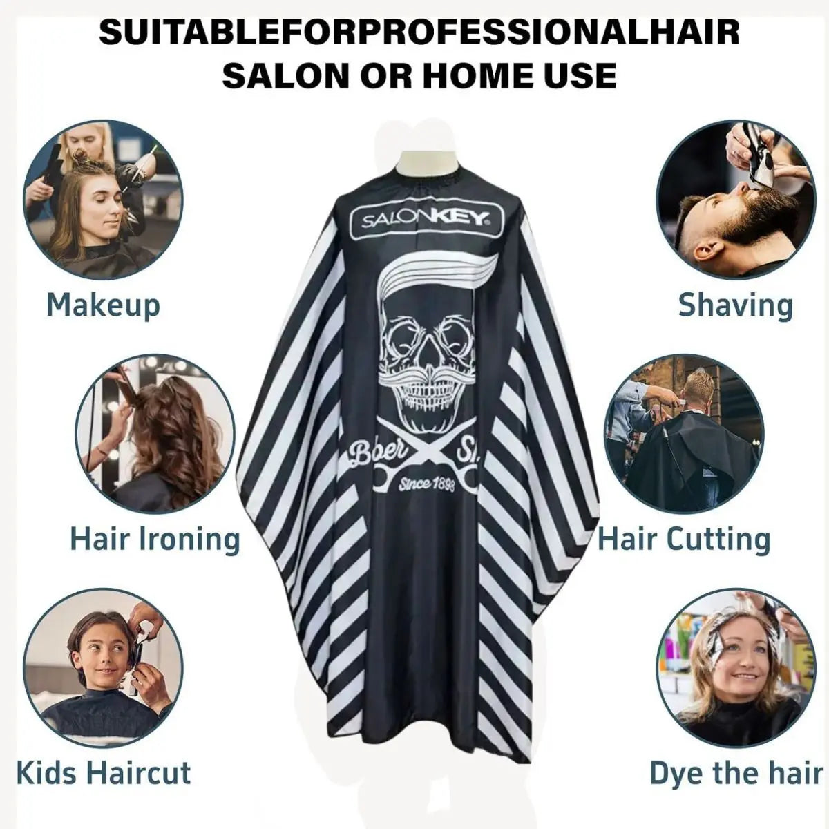 Cape de coiffeur pour hommes & Femmes