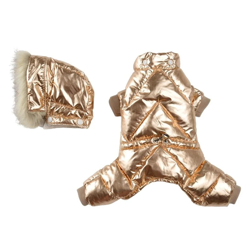 Dog Clothes for Small Medium Dogs Cat Thicken Fleece Warm Puppy Solid Jacket Coat Waterproof Yorkshire Pug Chihuahua Pet Outfits