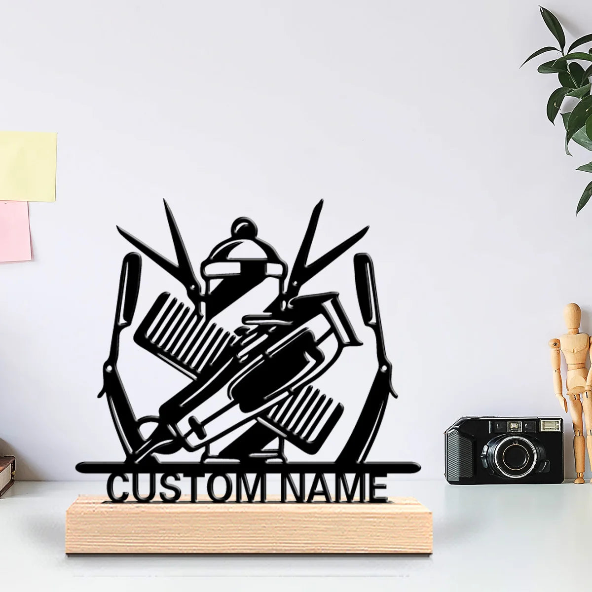 1pc  statue en métal personnalisée