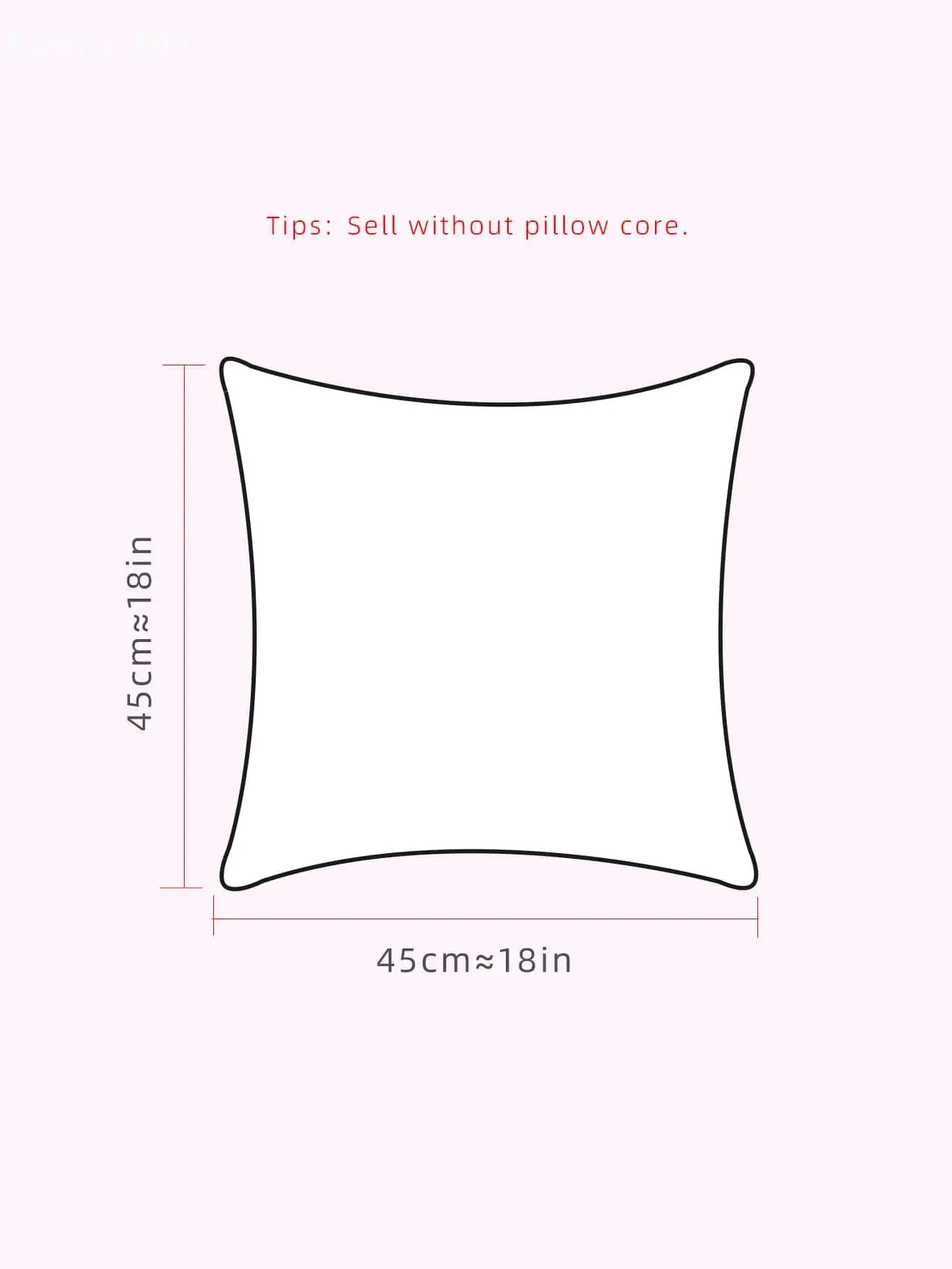 1pc floral pattern pillowcase with a waist pillowcase 45x45cm bohemian style suitable for home decoration