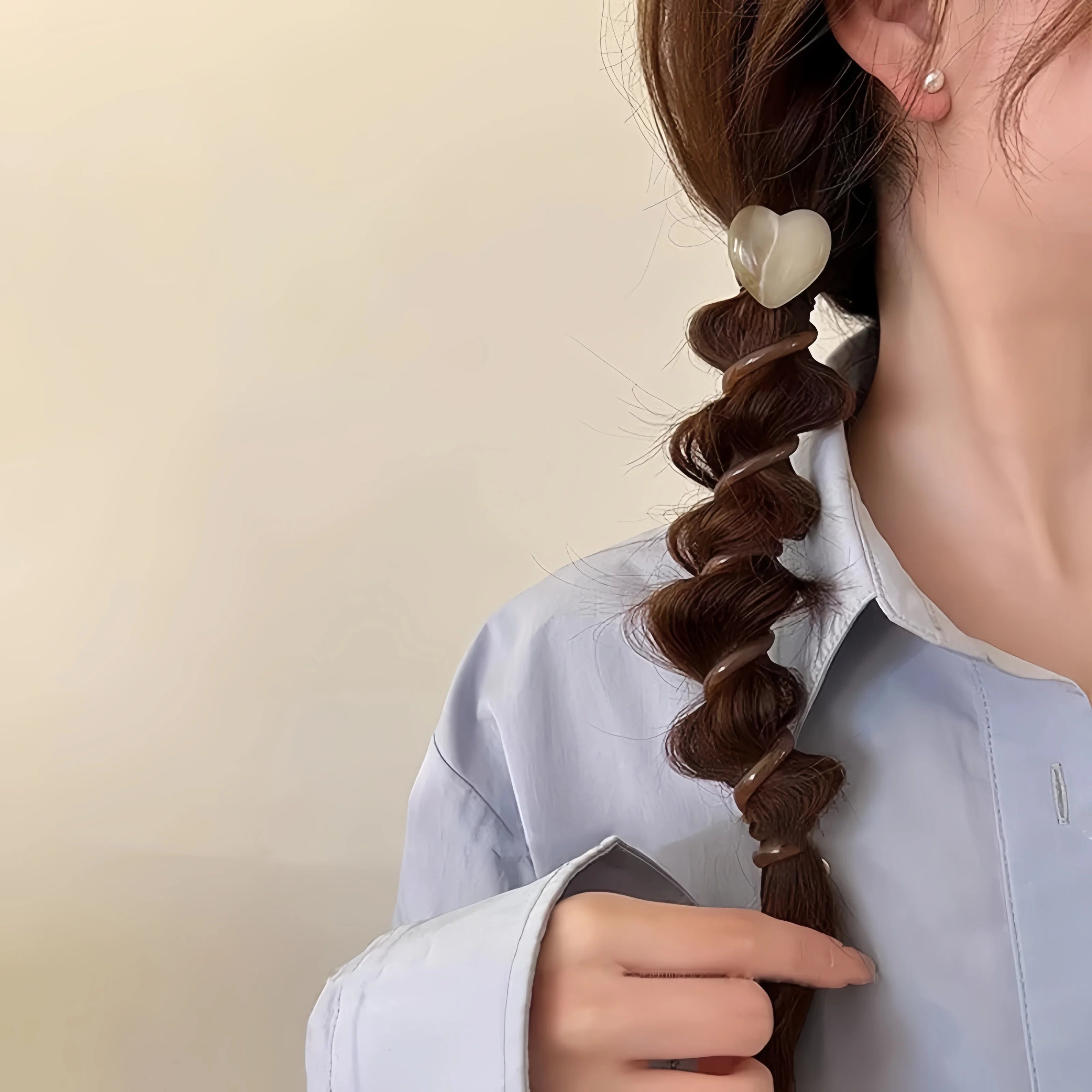 Attaches à cheveux Bouclées