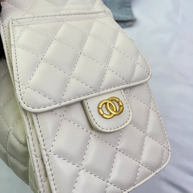 Luxury Messenger Bag For Ladies, Genuine Leather Shoulder Handbag Famous Designer Elegant Classic Women Style