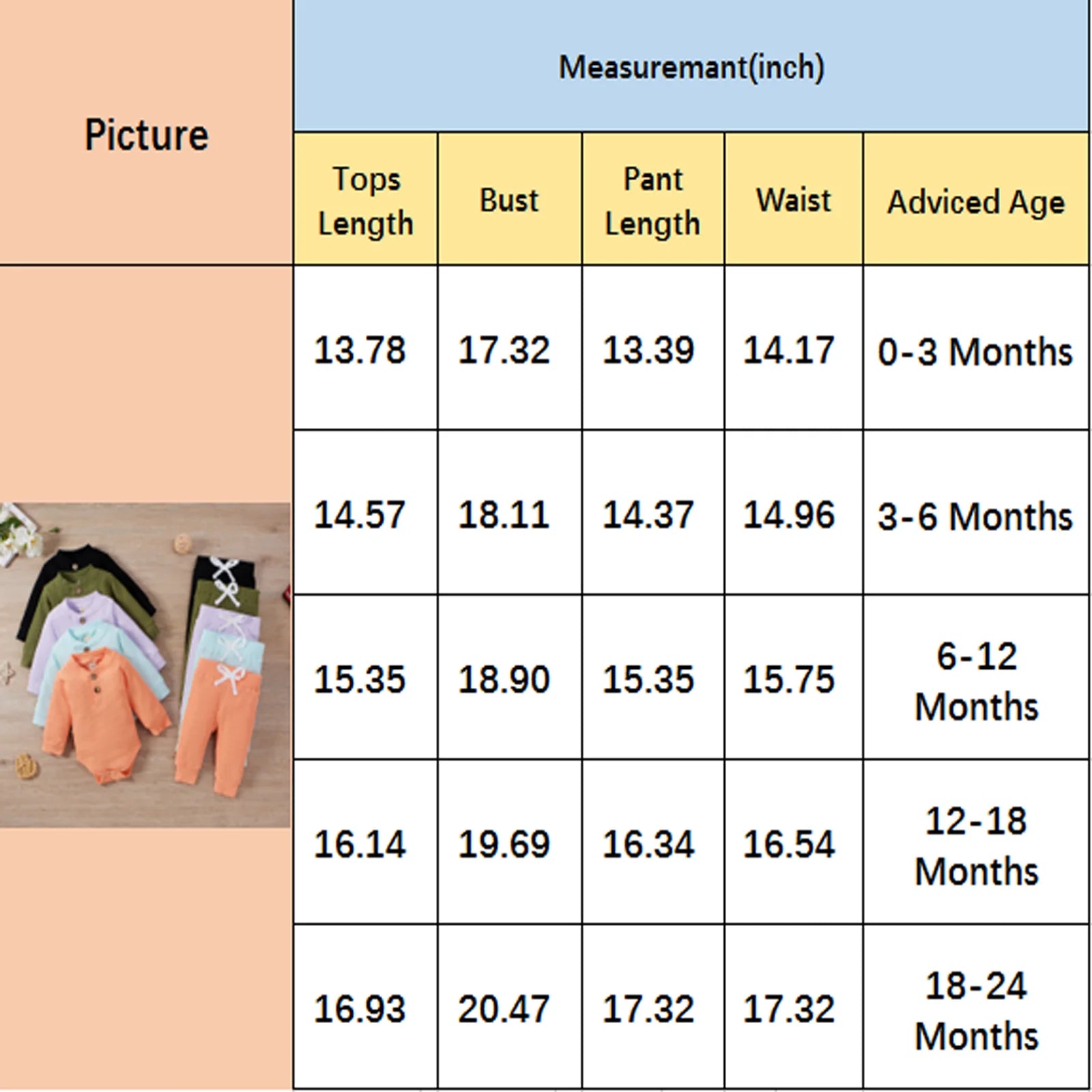 Pudcoco Baby Solid Color Clothes Set Girls Long Sleeve O-neck Jumpsuit Elastic Waist Trousers with Bow-knot 0-24M