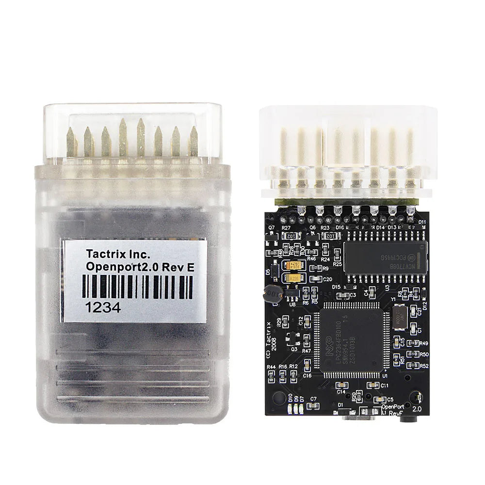 أداة ضبط رقاقة السيارة OBD2 عالية الجودة Tactrix Openport 2.0 ECU FLASH مفتوحة المنفذ 2.0 لسيارات B-enz المتعددة وماسح الأكواد J2534