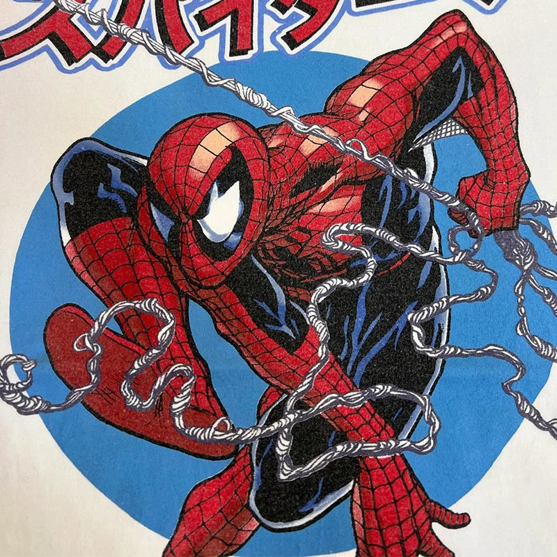 2025 Marvel Series X-Men Movie Printed Men's and Women's American Retro Street Loose Short-sleeved T-shirts Pure Cotton