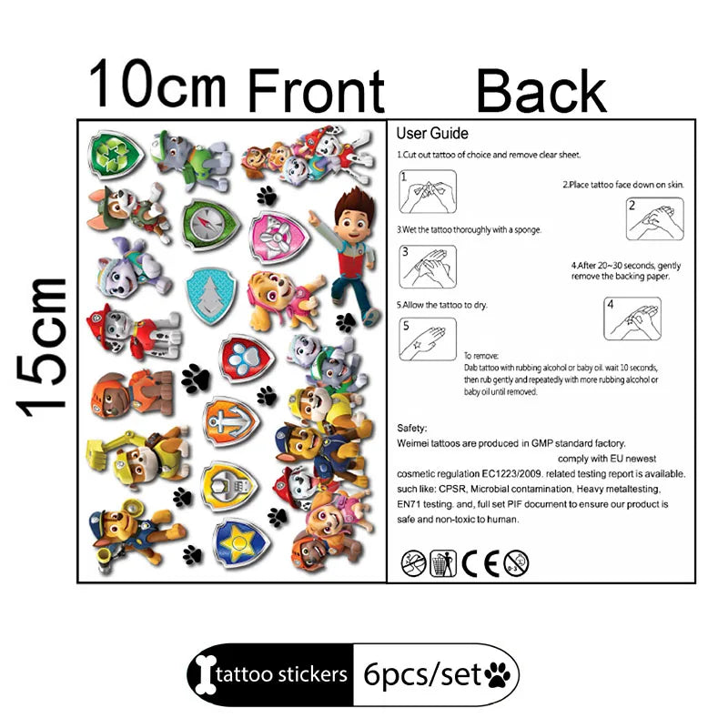 Paw Patrol Snow dog Everest Cartoon Animation Theme Birthday Party Decorations Disposable Sticker Balloon Paper Plates Supplies