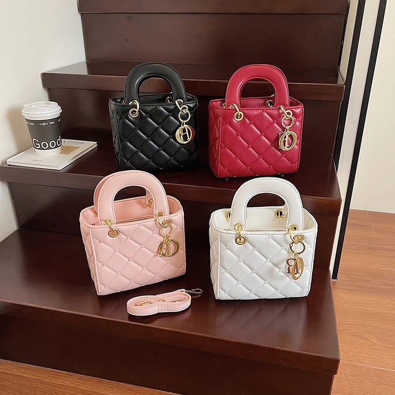 Premium Classic Elegant Leather Messenger Bag for Women By Famous Designer, Ladies Handbags Shoulder Bag Popular