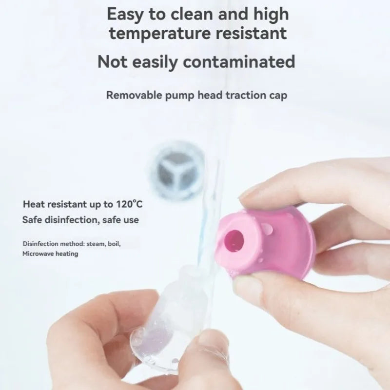Nipple Sucker Breast Enlarger Pump Puerpera Nipple Correction Inverted Nipple TreatmentRepair Suction Bottle Silicone Tools