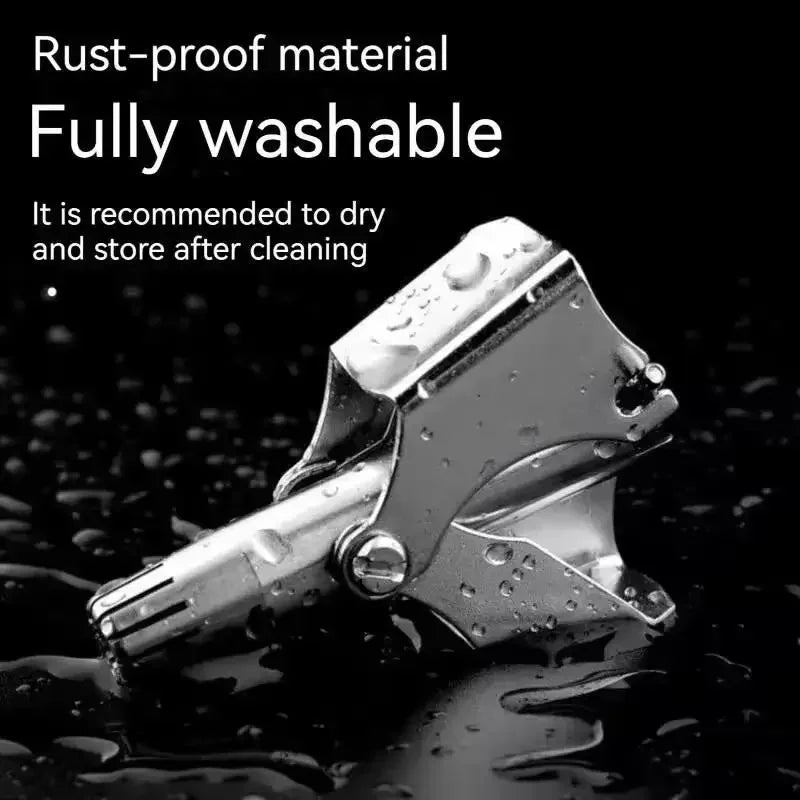 Rasoir électrique portable pour hommes, coupe de poils de nez indolore & d’oreille lavable